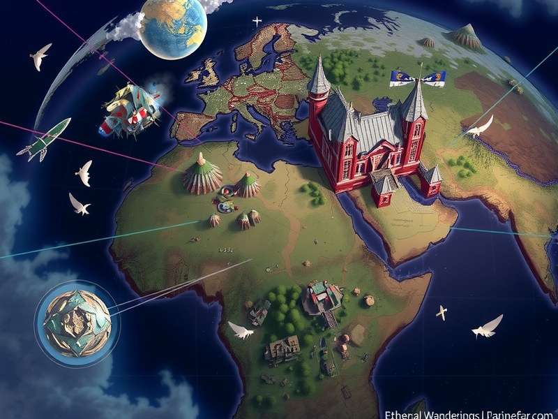 Ethereal Wanderings World Map